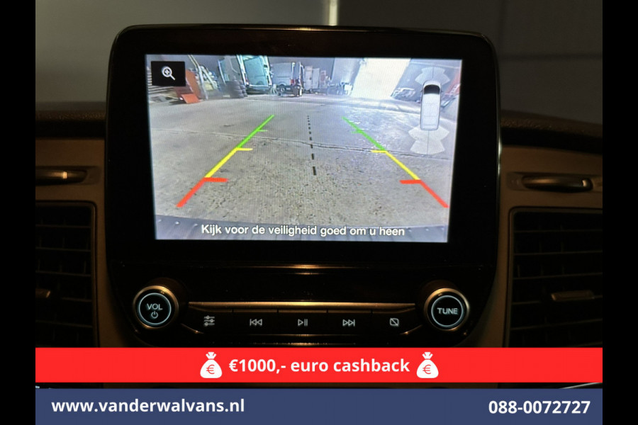 Ford Transit Custom 2.0 TDCI L2H1 Euro6 Airco | Camera | Apple Carplay | LED | Cruisecontrol 2800kg trekvermogen, Android Auto, Parkeersensoren, Verwarmde voorruit, Bijrijdersbank