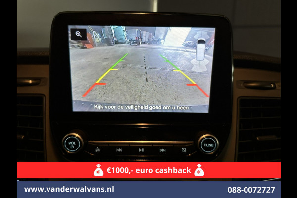 Ford Transit Custom 2.0 TDCI L2H1 Euro6 Airco | Camera | Apple Carplay | LED | Cruisecontrol 2800kg trekvermogen, Android Auto, Parkeersensoren, Verwarmde voorruit, Bijrijdersbank