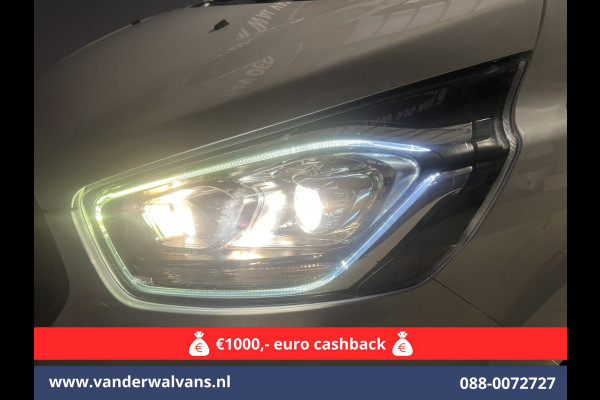 Ford Transit Custom 2.0 TDCI L2H1 Euro6 Airco | Camera | Apple Carplay | LED | Cruisecontrol 2800kg trekvermogen, Android Auto, Parkeersensoren, Verwarmde voorruit, Bijrijdersbank