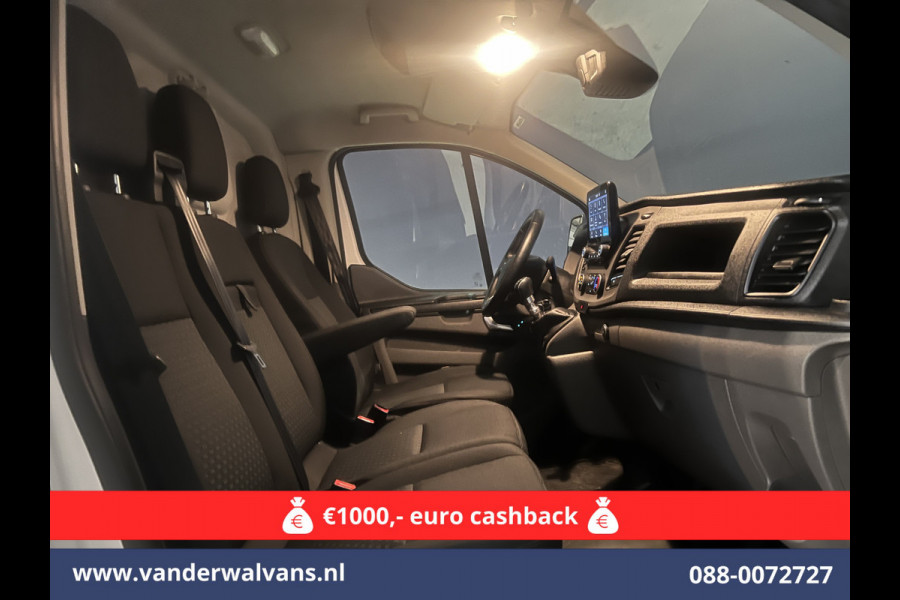 Ford Transit Custom 2.0 TDCI L2H1 Euro6 Airco | Camera | Apple Carplay | LED | Cruisecontrol 2800kg trekvermogen, Android Auto, Parkeersensoren, Verwarmde voorruit, Bijrijdersbank