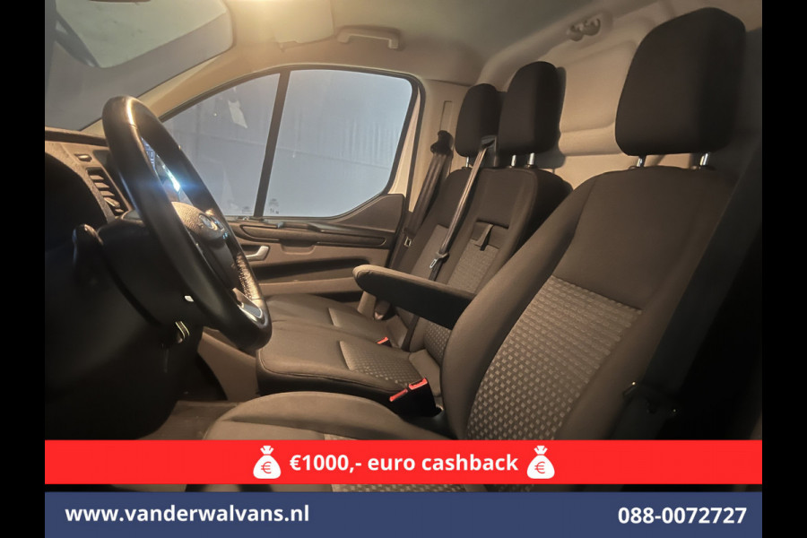 Ford Transit Custom 2.0 TDCI L2H1 Euro6 Airco | Camera | Apple Carplay | LED | Cruisecontrol 2800kg trekvermogen, Android Auto, Parkeersensoren, Verwarmde voorruit, Bijrijdersbank