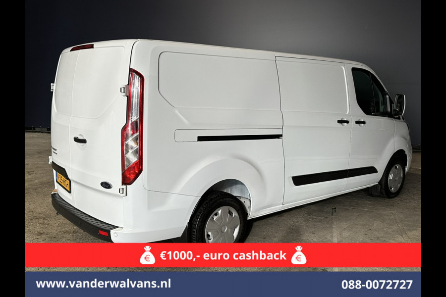 Ford Transit Custom 2.0 TDCI L2H1 Euro6 Airco | Camera | Apple Carplay | LED | Cruisecontrol 2800kg trekvermogen, Android Auto, Parkeersensoren, Verwarmde voorruit, Bijrijdersbank