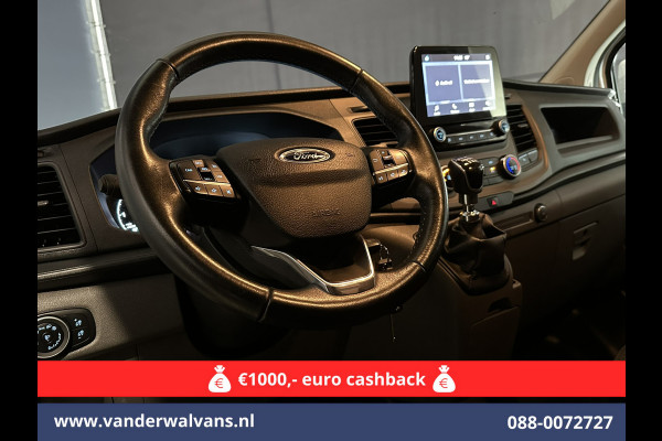 Ford Transit Custom 2.0 TDCI L2H1 Euro6 Airco | Camera | Apple Carplay | LED | Cruisecontrol 2800kg trekvermogen, Android Auto, Parkeersensoren, Verwarmde voorruit, Bijrijdersbank