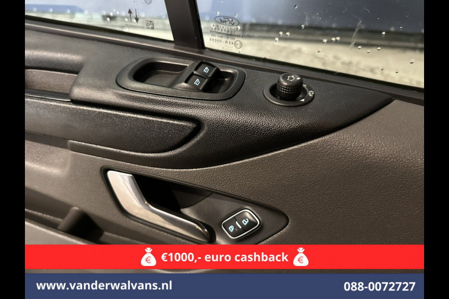 Ford Transit Custom 2.0 TDCI L2H1 Euro6 Airco | Camera | Apple Carplay | LED | Cruisecontrol 2800kg trekvermogen, Android Auto, Parkeersensoren, Verwarmde voorruit, Bijrijdersbank