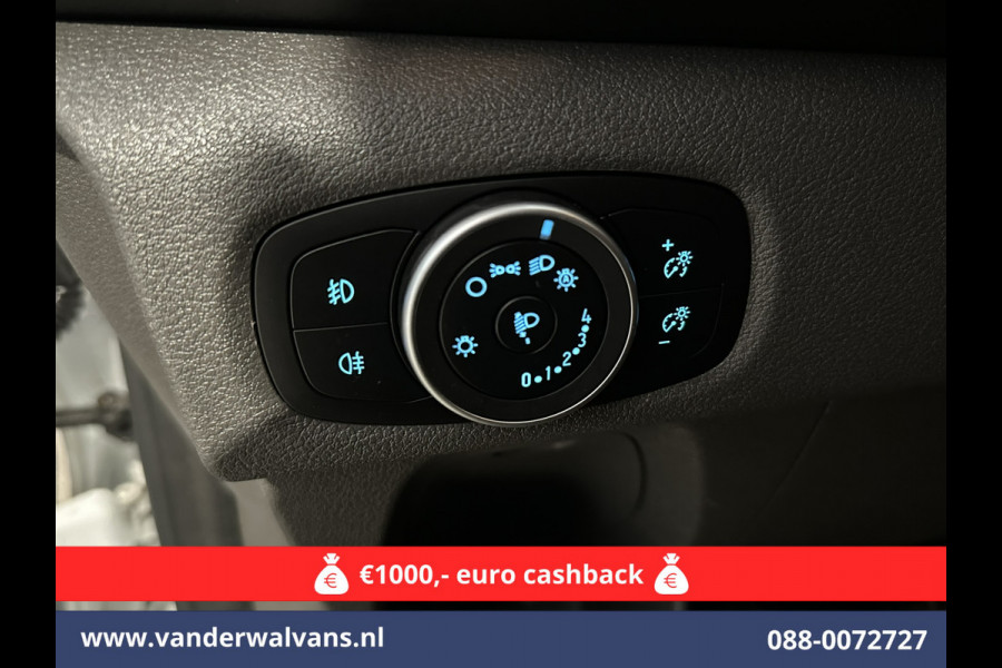 Ford Transit Custom 2.0 TDCI L2H1 Euro6 Airco | Camera | Apple Carplay | LED | Cruisecontrol 2800kg trekvermogen, Android Auto, Parkeersensoren, Verwarmde voorruit, Bijrijdersbank