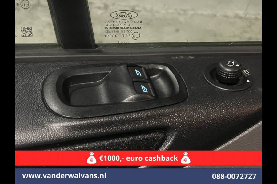 Ford Transit Custom 2.0 TDCI L2H1 Euro6 Airco | Camera | Apple Carplay | LED | Cruisecontrol 2800kg trekvermogen, Android Auto, Parkeersensoren, Verwarmde voorruit, Bijrijdersbank