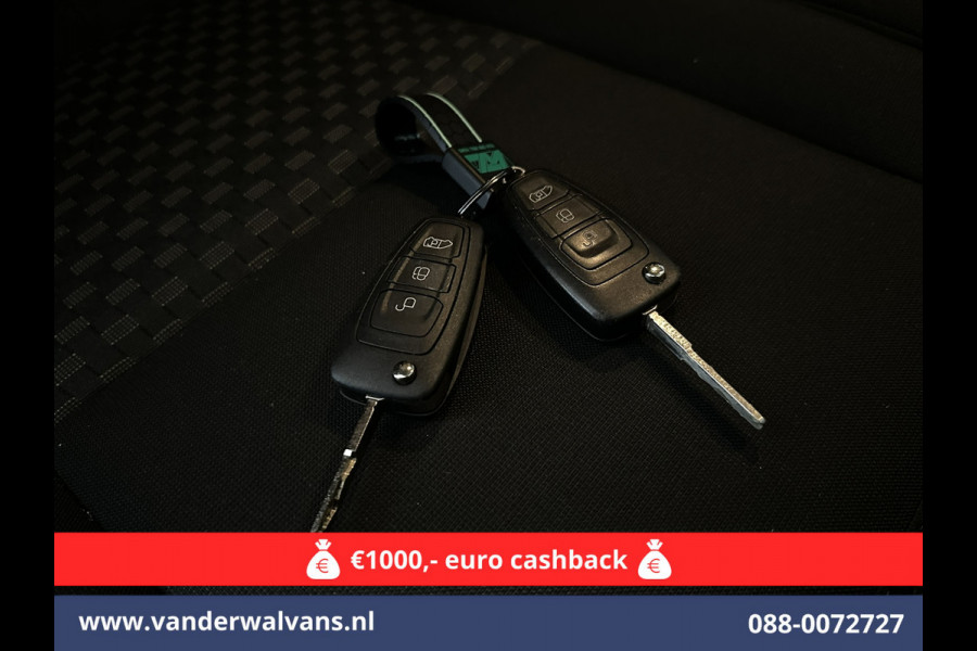 Ford Transit Custom 2.0 TDCI L2H1 Euro6 Airco | Camera | Apple Carplay | LED | Cruisecontrol 2800kg trekvermogen, Android Auto, Parkeersensoren, Verwarmde voorruit, Bijrijdersbank