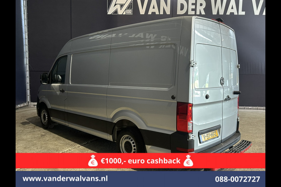 Volkswagen Crafter 2.0 TDI 141pk L3H3 L2H2 Euro6 Airco | Camera | Apple Carplay | Cruisecontrol Android Auto, Parkeersensoren, Bijrijdersbank, 3000kg Trekvermogen, zilver
