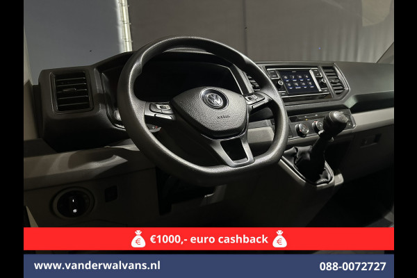 Volkswagen Crafter 2.0 TDI 141pk L3H3 L2H2 Euro6 Airco | Camera | Apple Carplay | Cruisecontrol Android Auto, Parkeersensoren, Bijrijdersbank, 3000kg Trekvermogen, zilver