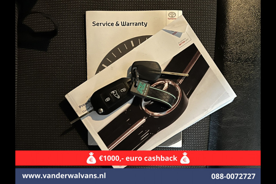 Toyota ProAce 1.6 D-4D L1H1 Euro6 *Rijklaar Direct Rijden* Airco | Cruisecontrol | Bijrijdersbank zijdeur