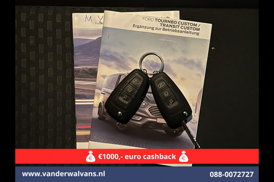 Ford Transit Custom 2.0 TDCI L2H1 Euro6 *Rijklaar Direct Rijden* Airco | Camera | Android auto | Cruisecontrol | Parkeersensoren verwarmde voorruit, bijrijdersbank, 2800kg trekvermogen Ford Transit Custom 2.0 TDCI L2H1 Euro6 *Rijklaar Direct Rijden* Airco | Camera | Android auto | Cruisecontrol | Parkeersensoren verwarmde voorruit, bijrijdersbank, 2800kg trekvermogen
