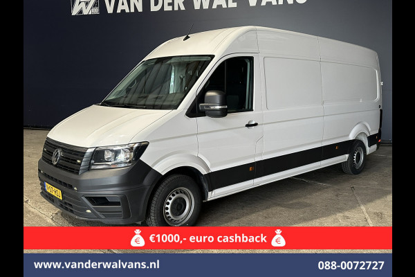 Volkswagen Crafter 2.0 TDI 140 pk Automaat L4H3 L3H2 Euro6 Airco | Camera | Apple Carplay Android Auto, Chauffeursstoel, Stoelverwarming, 3000kg Trekhaak