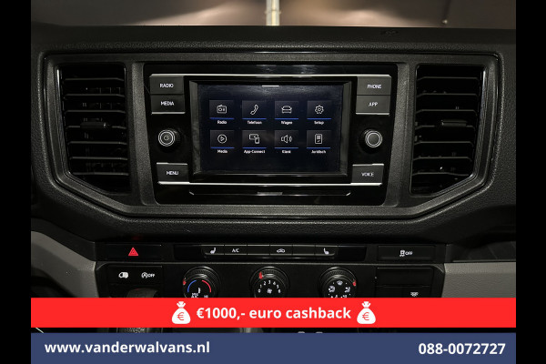 Volkswagen Crafter 2.0 TDI 140 pk Automaat L4H3 L3H2 Euro6 Airco | Camera | Apple Carplay Android Auto, Chauffeursstoel, Stoelverwarming, 3000kg Trekhaak