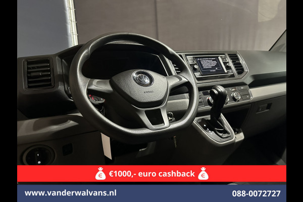 Volkswagen Crafter 2.0 TDI 140 pk Automaat L4H3 L3H2 Euro6 Airco | Camera | Apple Carplay Android Auto, Chauffeursstoel, Stoelverwarming, 3000kg Trekhaak