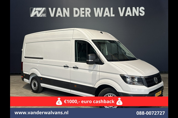 Volkswagen Crafter 2.0 TDI 140 pk L3H3 L2H2 Euro6 Airco | Camera | Navigatie | Apple Carplay | Massagestoel Android Auto, Parkeersensoren, 3000kg trekvermogen