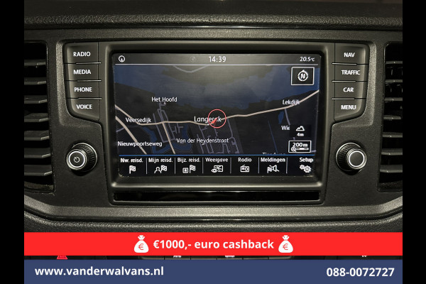 Volkswagen Crafter 2.0 TDI 140 pk L3H3 L2H2 Euro6 Airco | Camera | Navigatie | Apple Carplay | Massagestoel Android Auto, Parkeersensoren, 3000kg trekvermogen
