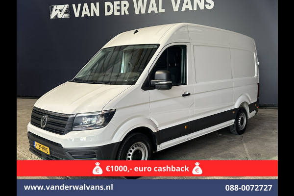 Volkswagen Crafter 2.0 TDI 140 pk L3H3 L2H2 Euro6 Airco | Camera | Navigatie | Apple Carplay | Massagestoel Android Auto, Parkeersensoren, 3000kg trekvermogen