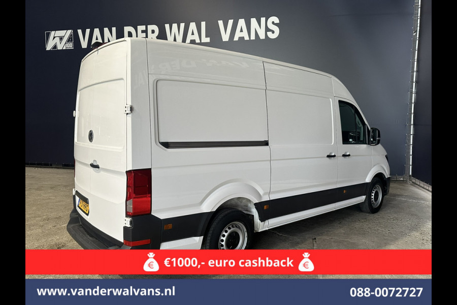 Volkswagen Crafter 2.0 TDI 140 pk L3H3 L2H2 Euro6 Airco | Camera | Navigatie | Apple Carplay | Massagestoel Android Auto, Parkeersensoren, 3000kg trekvermogen