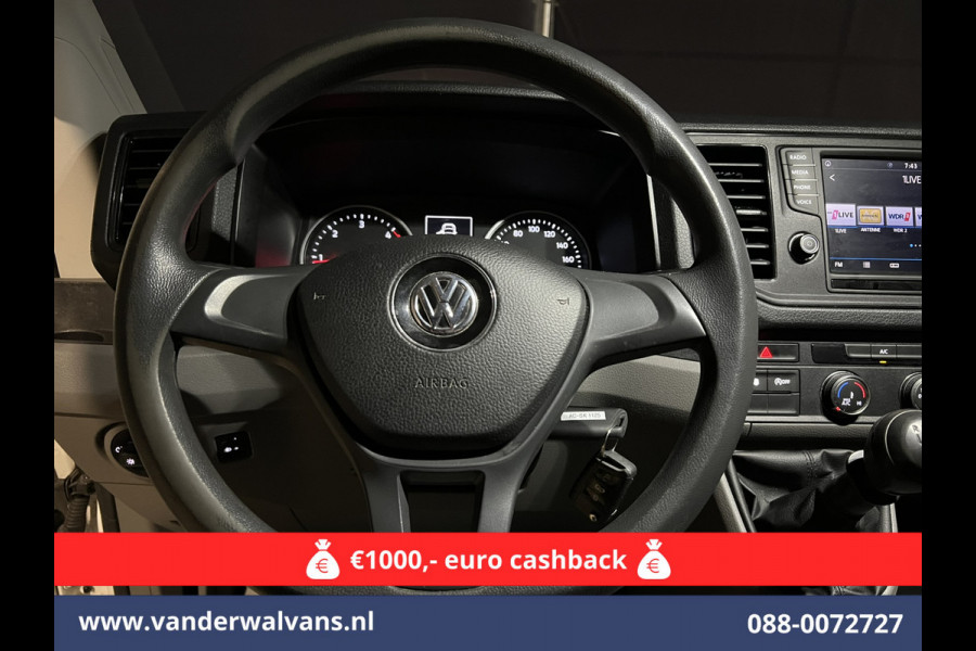 Volkswagen Crafter 2.0 TDI 140 pk L3H3 L2H2 Euro6 Airco | Camera | Navigatie | Apple Carplay | Massagestoel Android Auto, Parkeersensoren, 3000kg trekvermogen