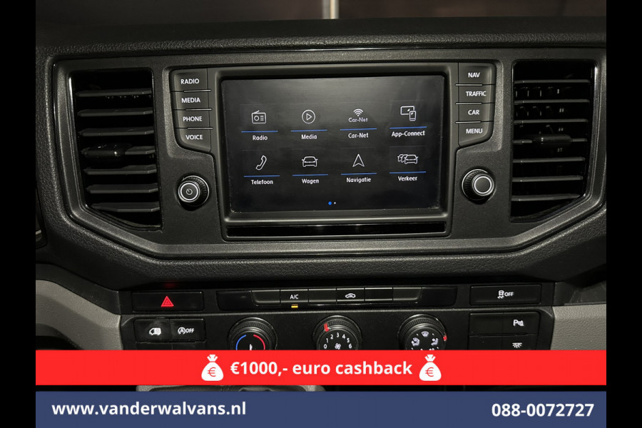 Volkswagen Crafter 2.0 TDI 140 pk L3H3 L2H2 Euro6 Airco | Camera | Navigatie | Apple Carplay | Massagestoel Android Auto, Parkeersensoren, 3000kg trekvermogen