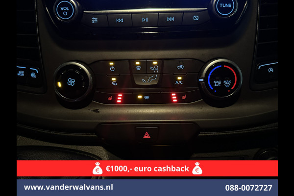 Ford Transit 2.0 TDCI 131pk L3H2 Euro6 *Rijklaar Direct Rijden* Airco | Camera | Navigatie | Apple Carplay | LED | Cruisecontrol Parkeersensoren, Stoelverwarming, Verwarmde voorruit, Bijrijdersbank, 2500kg trekvermogen
