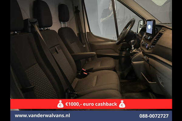 Ford Transit 2.0 TDCI 131pk L3H2 Euro6 *Rijklaar Direct Rijden* Airco | Camera | Navigatie | Apple Carplay | LED | Cruisecontrol Parkeersensoren, Stoelverwarming, Verwarmde voorruit, Bijrijdersbank, 2500kg trekvermogen
