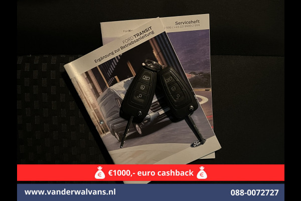 Ford Transit 2.0 TDCI 131pk L3H2 Euro6 *Rijklaar Direct Rijden* Airco | Camera | Navigatie | Apple Carplay | LED | Cruisecontrol Parkeersensoren, Stoelverwarming, Verwarmde voorruit, Bijrijdersbank, 2500kg trekvermogen