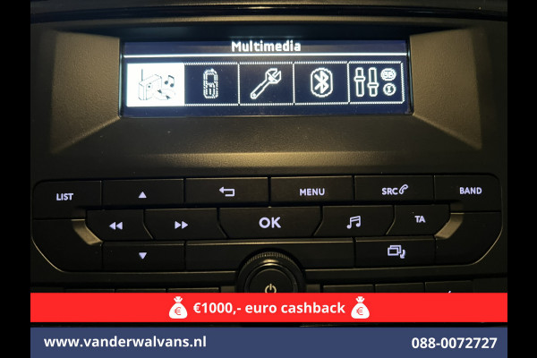 Peugeot Expert 2.0 BlueHDI 123pk L3H1 Dubbele Cabine Euro6 Airco | 2x zijdeur | 2500kg Trekhaak | 5-Zits Cruisecontrol, Parkeersensoren