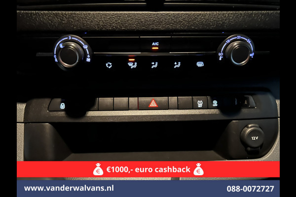 Peugeot Expert 2.0 BlueHDI 123pk L3H1 Dubbele Cabine Euro6 Airco | 2x zijdeur | 2500kg Trekhaak | 5-Zits Cruisecontrol, Parkeersensoren