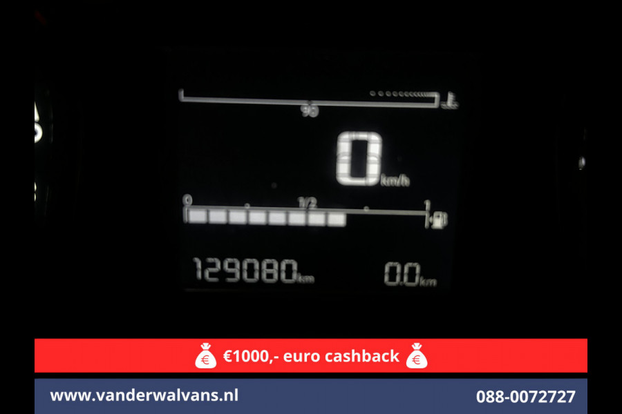 Peugeot Expert 2.0 BlueHDI 123pk L3H1 Dubbele Cabine Euro6 Airco | 2x zijdeur | 2500kg Trekhaak | 5-Zits Cruisecontrol, Parkeersensoren