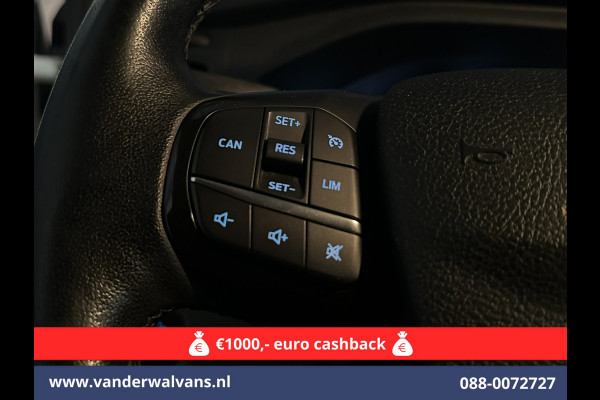 Ford Transit 2.0 TDCI 131pk L3H2 Euro6 Airco | Navigatie | Camera | Cruisecontrol | Apple Carplay | Stoelverwarming Android Auto, verwarmde voorruit, Parkeersensoren, Bijrijdersbank