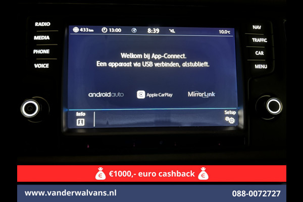 Volkswagen Crafter 2.0 TDI 140pk Automaat L4H3 L3H2 Euro6 Airco | Navigatie | Apple carplay | Camera Cruisecontrol, android auto, parkeersensoren, bijrijdersbank, 270 gr. achterdeuren