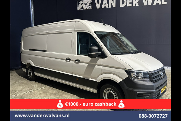Volkswagen Crafter 2.0 TDI 140pk Automaat L4H3 L3H2 Euro6 Airco | Navigatie | Apple carplay | Camera Cruisecontrol, android auto, parkeersensoren, bijrijdersbank, 270 gr. achterdeuren