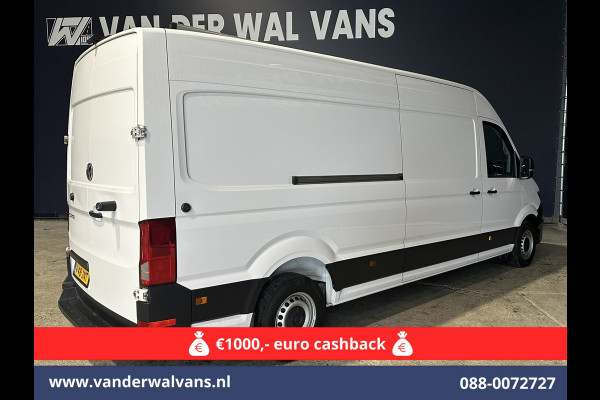 Volkswagen Crafter 2.0 TDI 140pk Automaat L4H3 L3H2 Euro6 Airco | Navigatie | Apple carplay | Camera Cruisecontrol, android auto, parkeersensoren, bijrijdersbank, 270 gr. achterdeuren