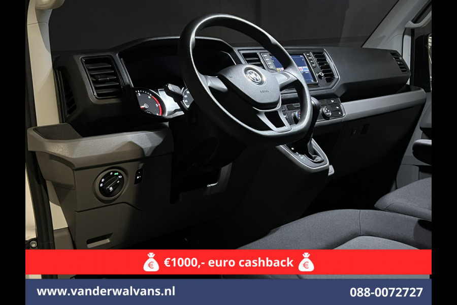 Volkswagen Crafter 2.0 TDI 140pk Automaat L4H3 L3H2 Euro6 Airco | Navigatie | Apple carplay | Camera Cruisecontrol, android auto, parkeersensoren, bijrijdersbank, 270 gr. achterdeuren