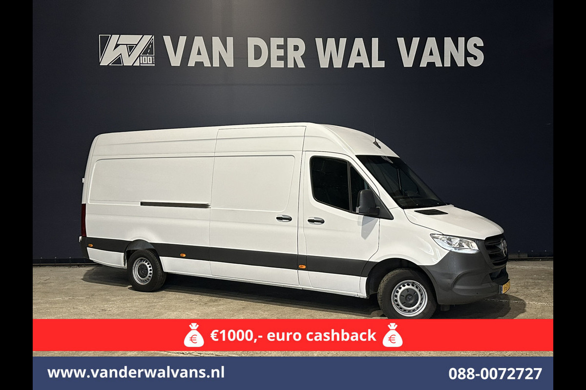 Mercedes-Benz Sprinter 317 CDI 170pk L3H2 Euro6 Airco | Camera | Apple Carplay | Cruisecontrol | Stoelverwarming Android Auto, Parkeersensoren, Bijrijdersbank