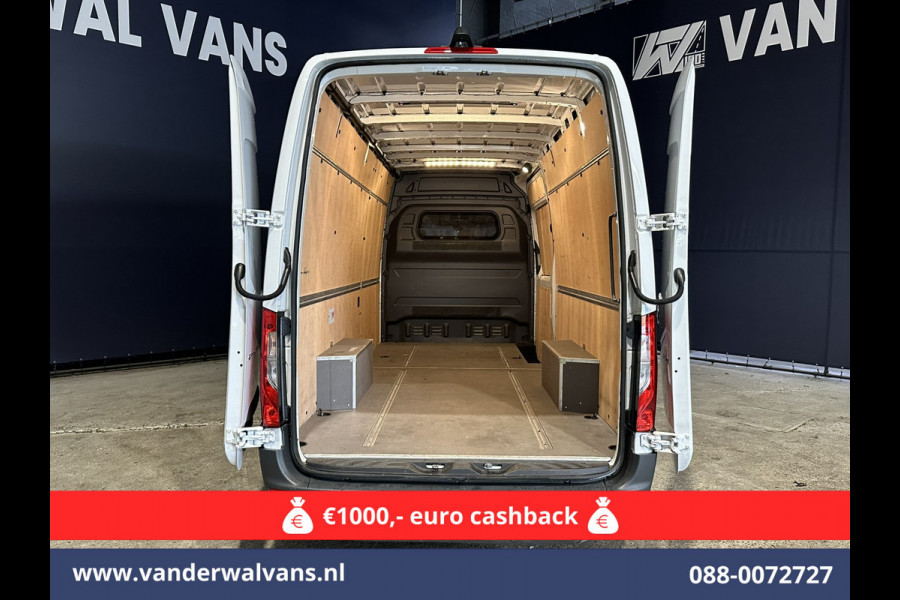 Mercedes-Benz Sprinter 317 CDI 170pk L3H2 Euro6 Airco | Camera | Apple Carplay | Cruisecontrol | Stoelverwarming Android Auto, Parkeersensoren, Bijrijdersbank
