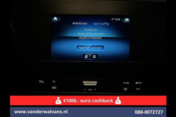 Mercedes-Benz Sprinter 317 CDI 170pk L3H2 Euro6 Airco | Camera | Apple Carplay | Cruisecontrol | Stoelverwarming Android Auto, Parkeersensoren, Bijrijdersbank