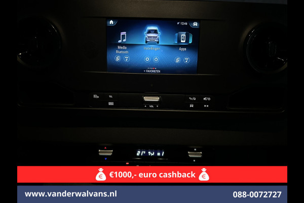 Mercedes-Benz Sprinter 317 CDI 170pk L3H2 Euro6 Airco | Camera | Apple Carplay | Cruisecontrol | Stoelverwarming Android Auto, Parkeersensoren, Bijrijdersbank