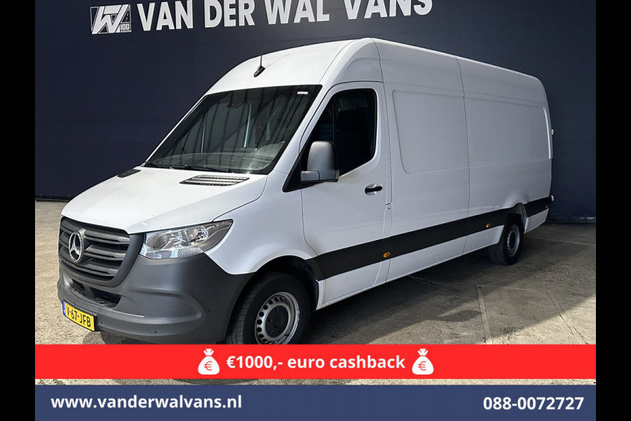 Mercedes-Benz Sprinter 317 CDI 170pk L3H2 Euro6 Airco | Camera | Apple Carplay | Cruisecontrol | Stoelverwarming Android Auto, Parkeersensoren, Bijrijdersbank