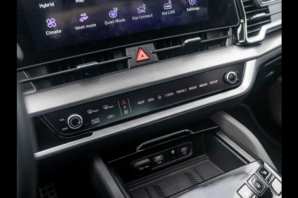 Kia Sportage 1.6 T-GDi Hybrid GT-Line l Navigatie l Apple carplay en Android auto l Stoel en Stuurwiel verwarming l Elektrisch Schuifkantel dak l