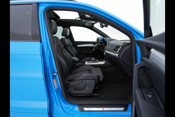 Audi Q5 Audi Q5 50 TFSI e S-Line Black-Edition Quattro Plug-In (INCL-BTW) *PANO | LEATHER-FABRIC | FULL-LED | DIGI-COCKPIT | NAVI-FULLMAP | HEATED-SPORTSEATS | KEYLESS | DAB+ | CAMERA | PRIVACY-GLASS | SHIFT-PADDLES | ECC | AMBIENT-LIGHT | PDC | CRUISE .