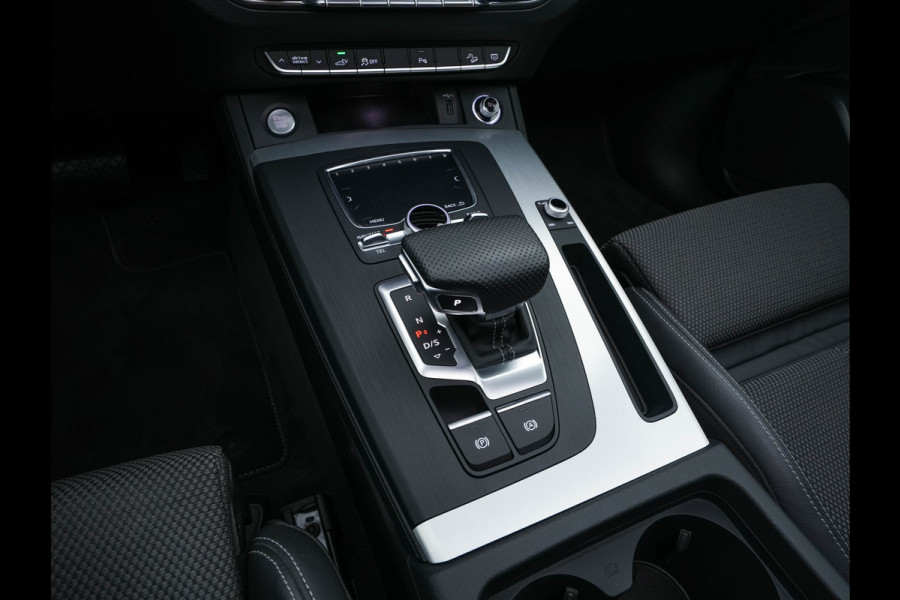 Audi Q5 Audi Q5 50 TFSI e S-Line Black-Edition Quattro Plug-In (INCL-BTW) *PANO | LEATHER-FABRIC | FULL-LED | DIGI-COCKPIT | NAVI-FULLMAP | HEATED-SPORTSEATS | KEYLESS | DAB+ | CAMERA | PRIVACY-GLASS | SHIFT-PADDLES | ECC | AMBIENT-LIGHT | PDC | CRUISE .