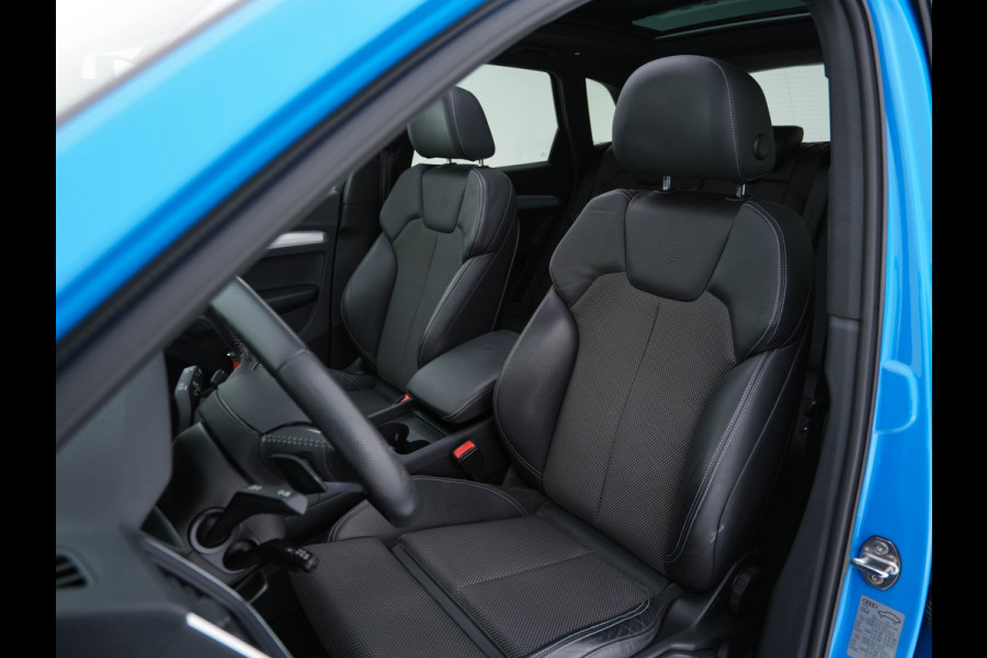 Audi Q5 Audi Q5 50 TFSI e S-Line Black-Edition Quattro Plug-In (INCL-BTW) *PANO | LEATHER-FABRIC | FULL-LED | DIGI-COCKPIT | NAVI-FULLMAP | HEATED-SPORTSEATS | KEYLESS | DAB+ | CAMERA | PRIVACY-GLASS | SHIFT-PADDLES | ECC | AMBIENT-LIGHT | PDC | CRUISE .