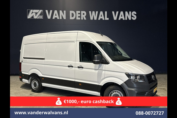 Volkswagen Crafter 2.0 TDI 177pk L3H3 L2H2 Euro6 Airco | Massagestoel | Camera | Navigatie | Apple Carplay Android Auto, Cruisecontrol, Chauffeursstoel, 3000kg trekvermogen