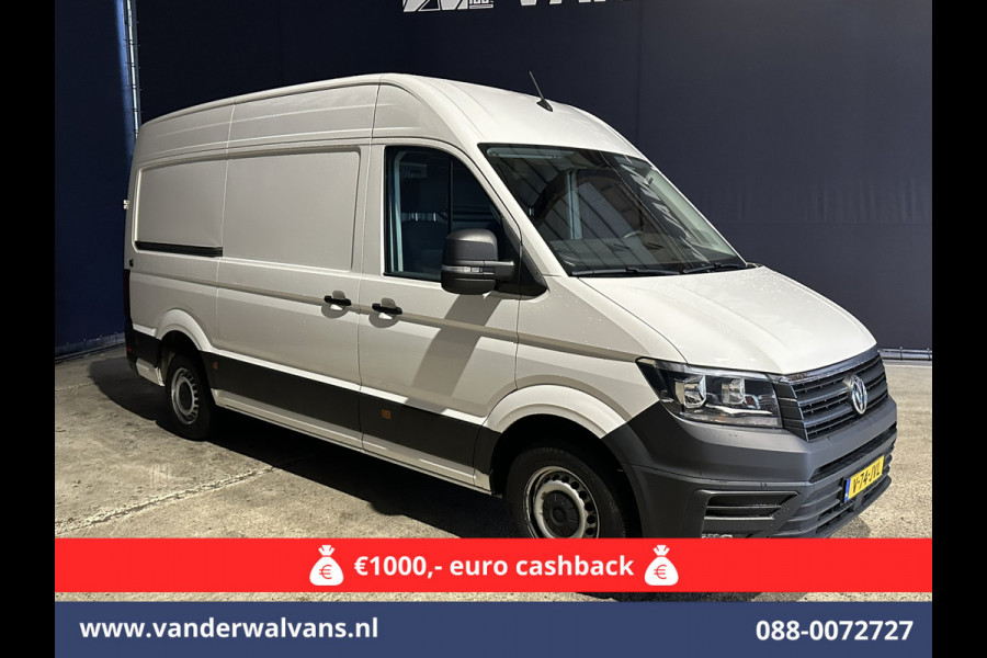 Volkswagen Crafter 2.0 TDI 177pk L3H3 L2H2 Euro6 Airco | Massagestoel | Camera | Navigatie | Apple Carplay Android Auto, Cruisecontrol, Chauffeursstoel, 3000kg trekvermogen