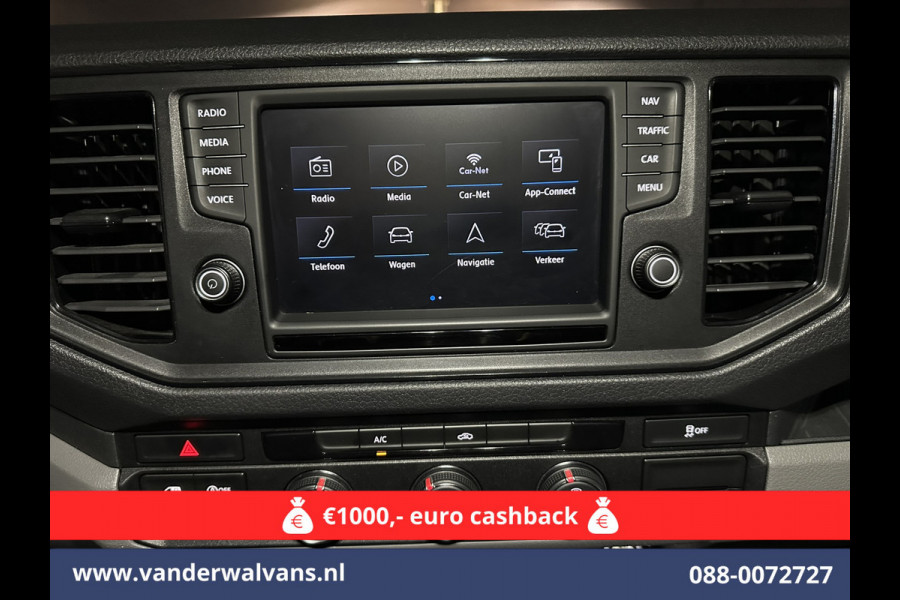 Volkswagen Crafter 2.0 TDI 177pk L3H3 L2H2 Euro6 Airco | Massagestoel | Camera | Navigatie | Apple Carplay Android Auto, Cruisecontrol, Chauffeursstoel, 3000kg trekvermogen