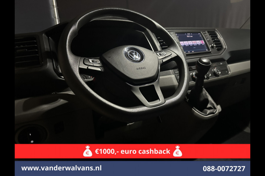 Volkswagen Crafter 2.0 TDI 177pk L3H3 L2H2 Euro6 Airco | Massagestoel | Camera | Navigatie | Apple Carplay Android Auto, Cruisecontrol, Chauffeursstoel, 3000kg trekvermogen