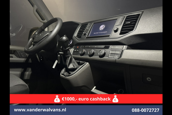 Volkswagen Crafter 2.0 TDI 177pk L3H3 L2H2 Euro6 Airco | Massagestoel | Camera | Navigatie | Apple Carplay Android Auto, Cruisecontrol, Chauffeursstoel, 3000kg trekvermogen