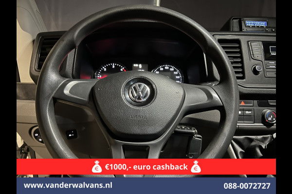 Volkswagen Crafter 2.0 TDI 140 pk L4H3 L3H2 Euro6 ** Airco | 3000kg trekhaak | Cruisecontrol | Parkeersensoren Bijrijdersbank